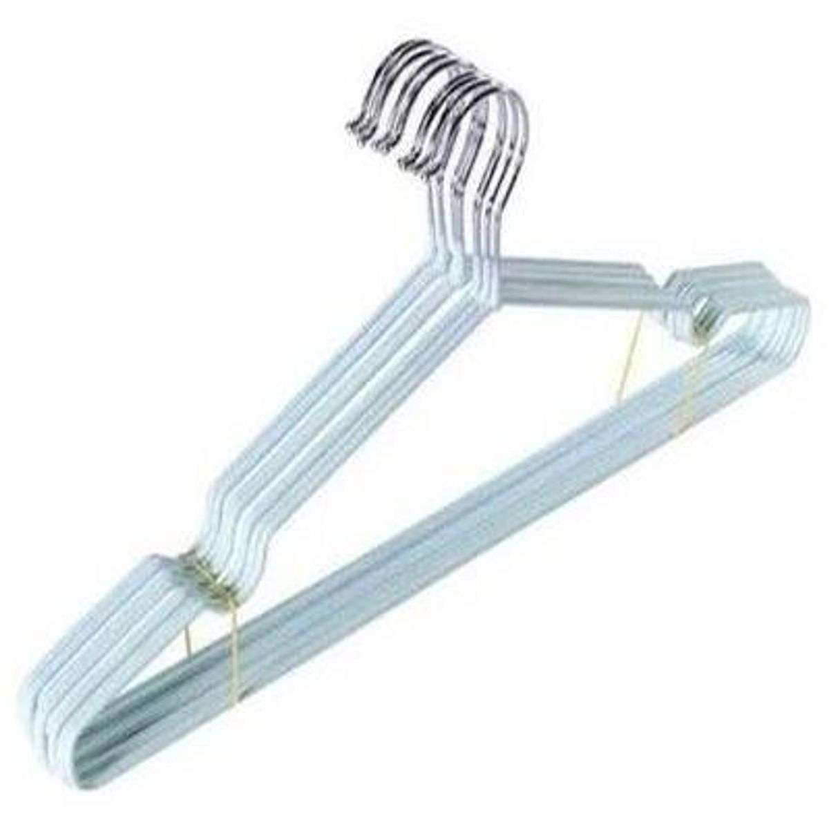 GENERICO - Ganchos Antideslizantes para Ropa - 100 Unidades de PVC