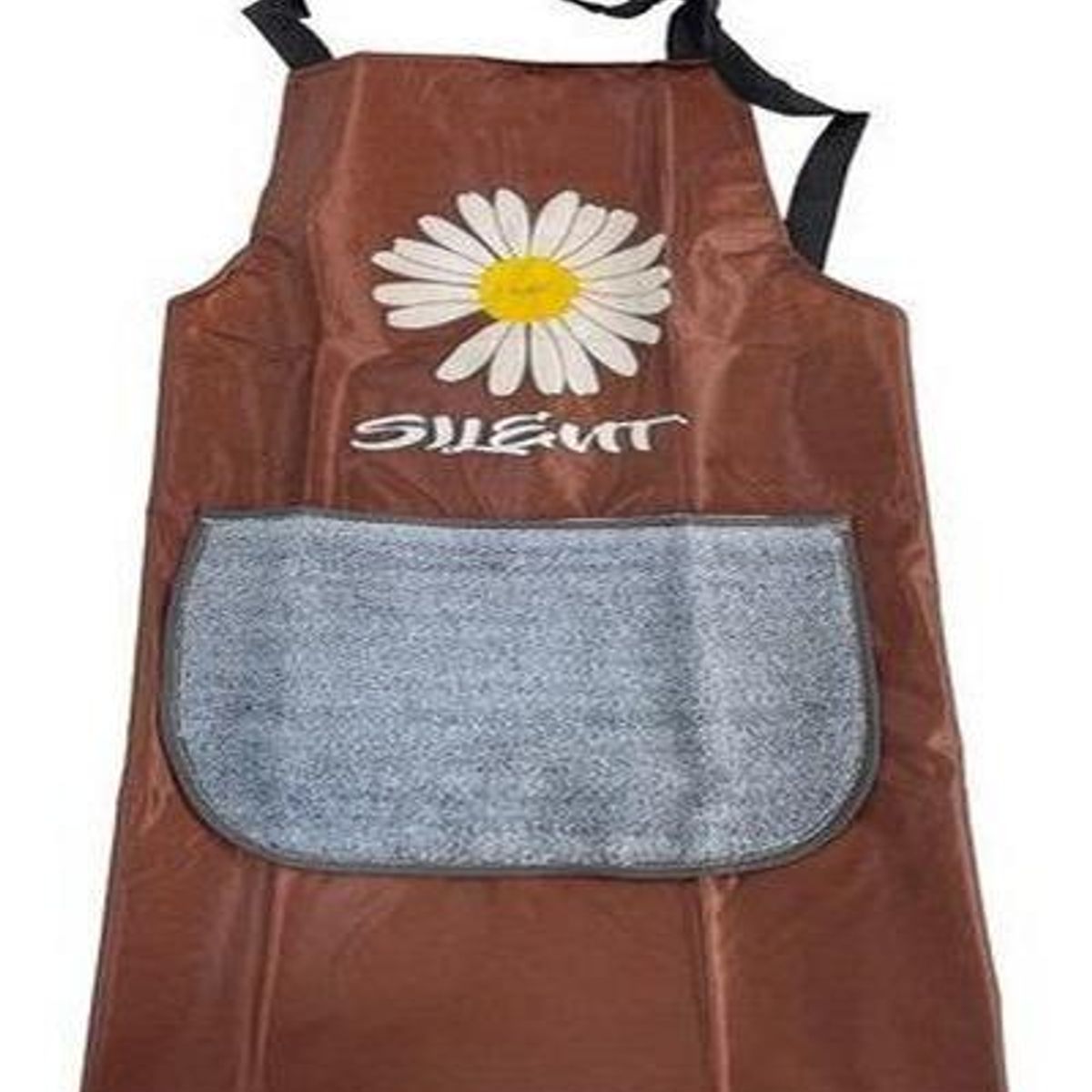 GENERICO - Delantal de Cocina Impermeable con Diseño Floral y Bolsillo
