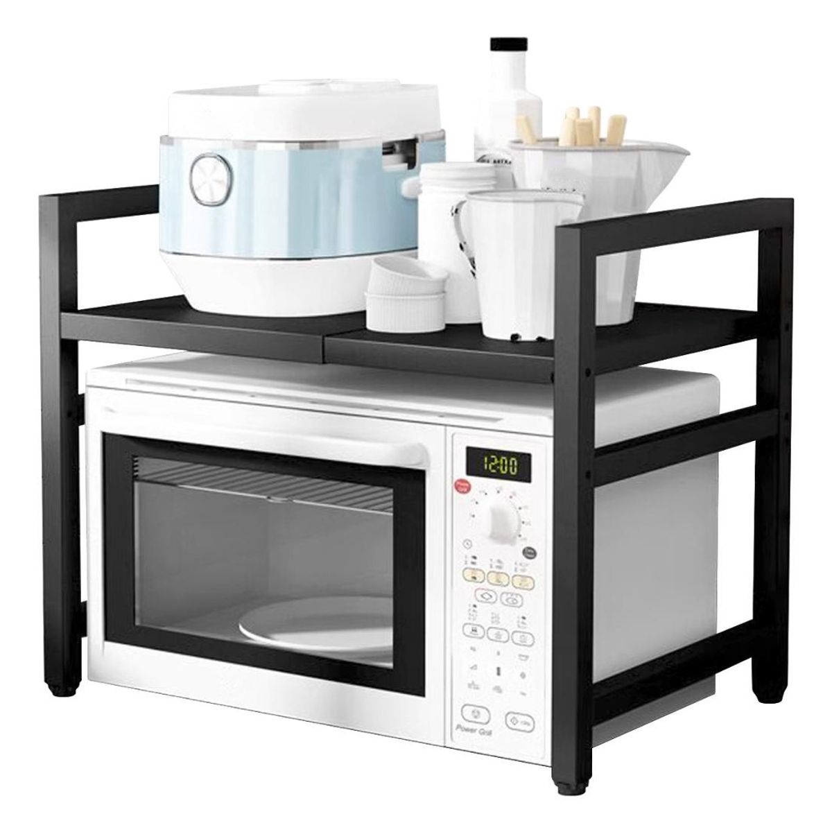 GENERICO - Estante Repisa Extensible para Microondas Organizador