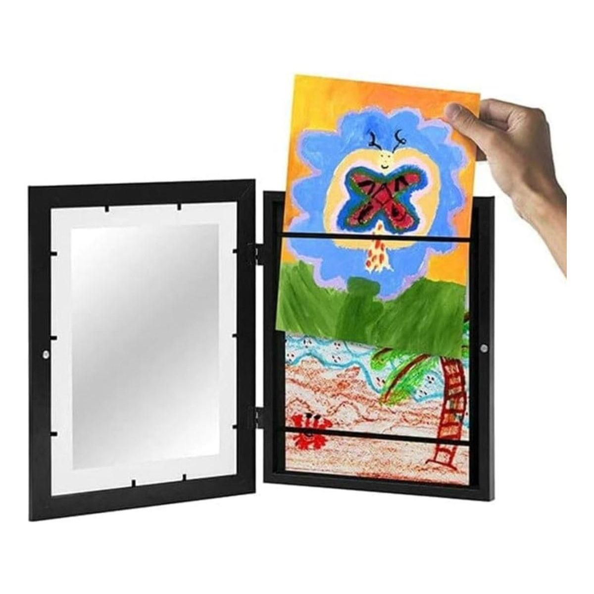 GENERICO - Marco de Arte A4 para Niños con Dibujos Intercambiables