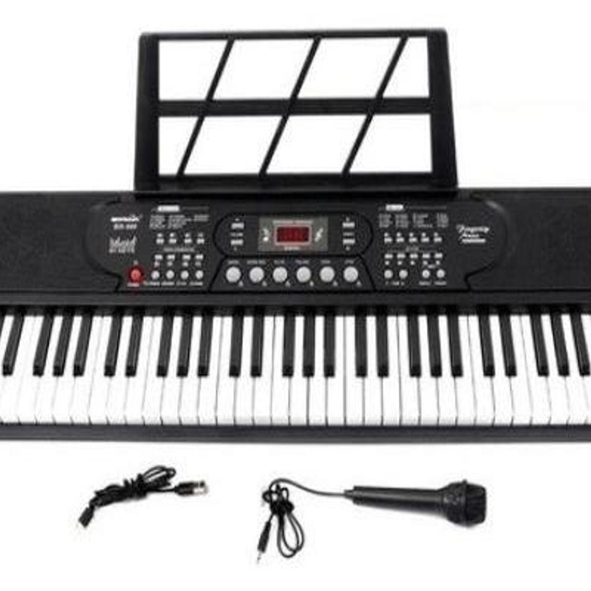 GENERICO - Teclado Musical de Piano con 61 Teclas y Funciones Avanzadas