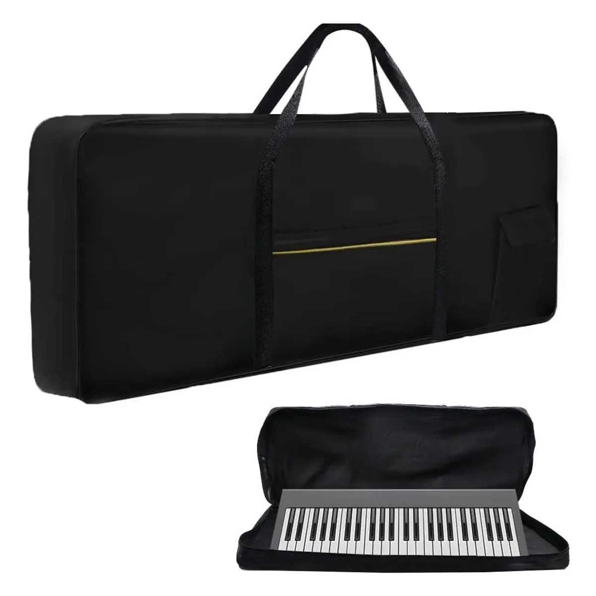 GENERICO - Funda Acolchada Impermeable para Teclado de 61 Teclas