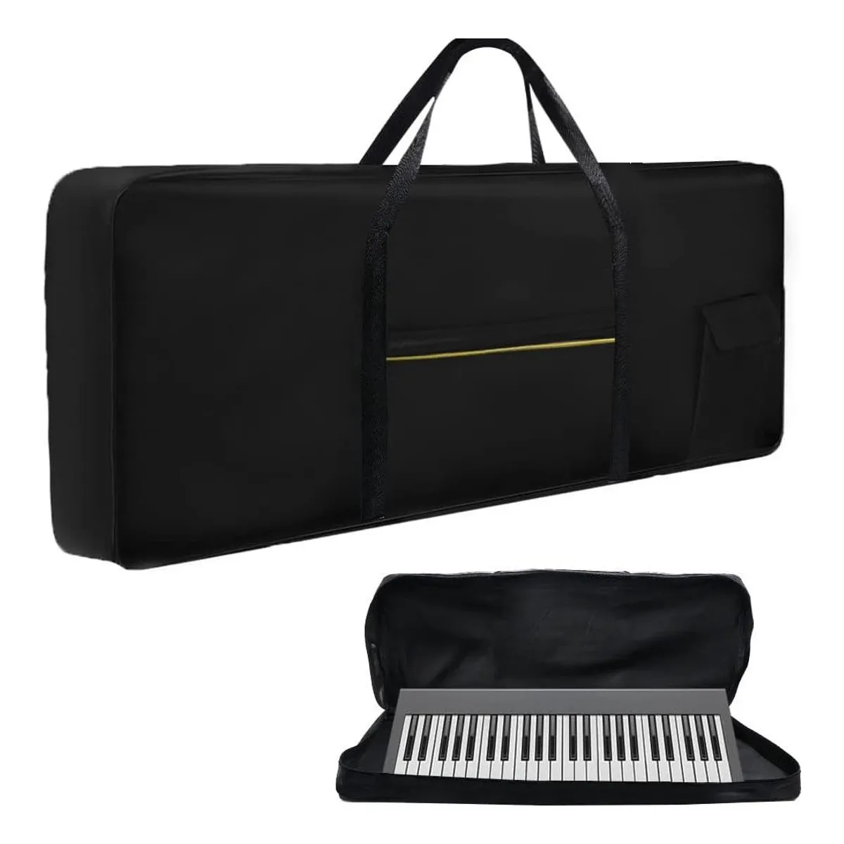 GENERICO - Funda Acolchada Impermeable para Teclado de 61 Teclas