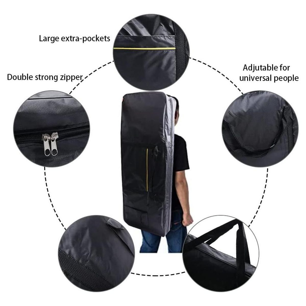 GENERICO - Funda Acolchada Impermeable para Teclado de 61 Teclas