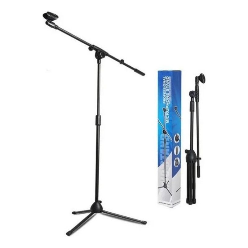 GENERICO - Soporte Pedestal para Micrófono Ajustable y Profesional