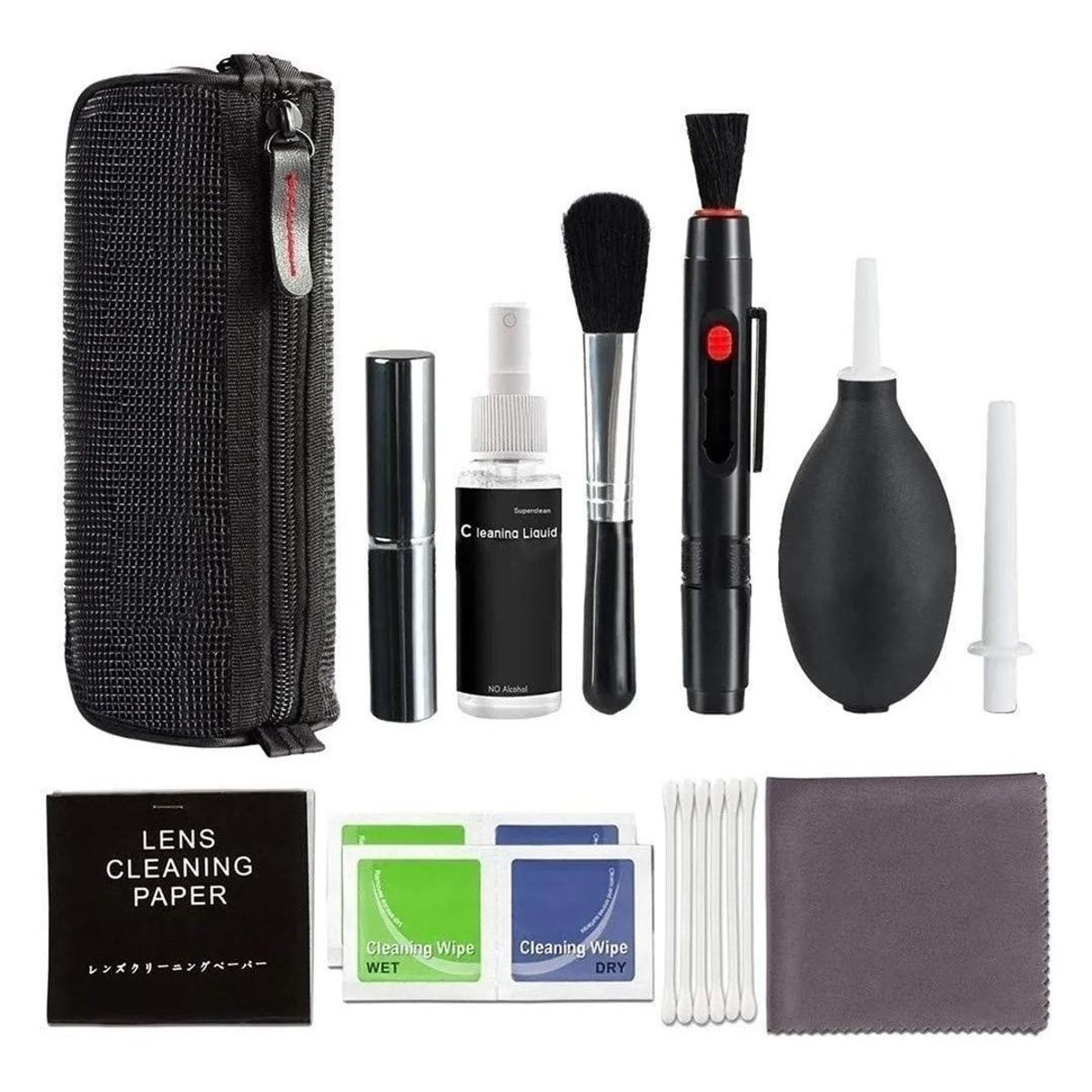 GENERICO - Kit de Limpieza Profesional para Cámaras Réflex