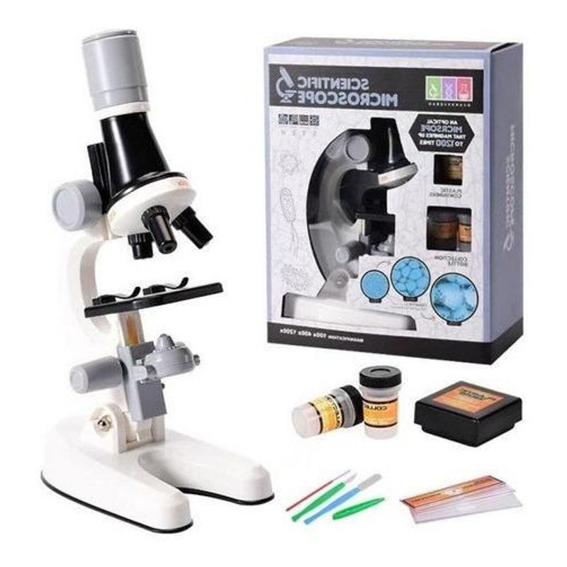 GENERICO - Microscopio Educativo Infantil con Accesorios
