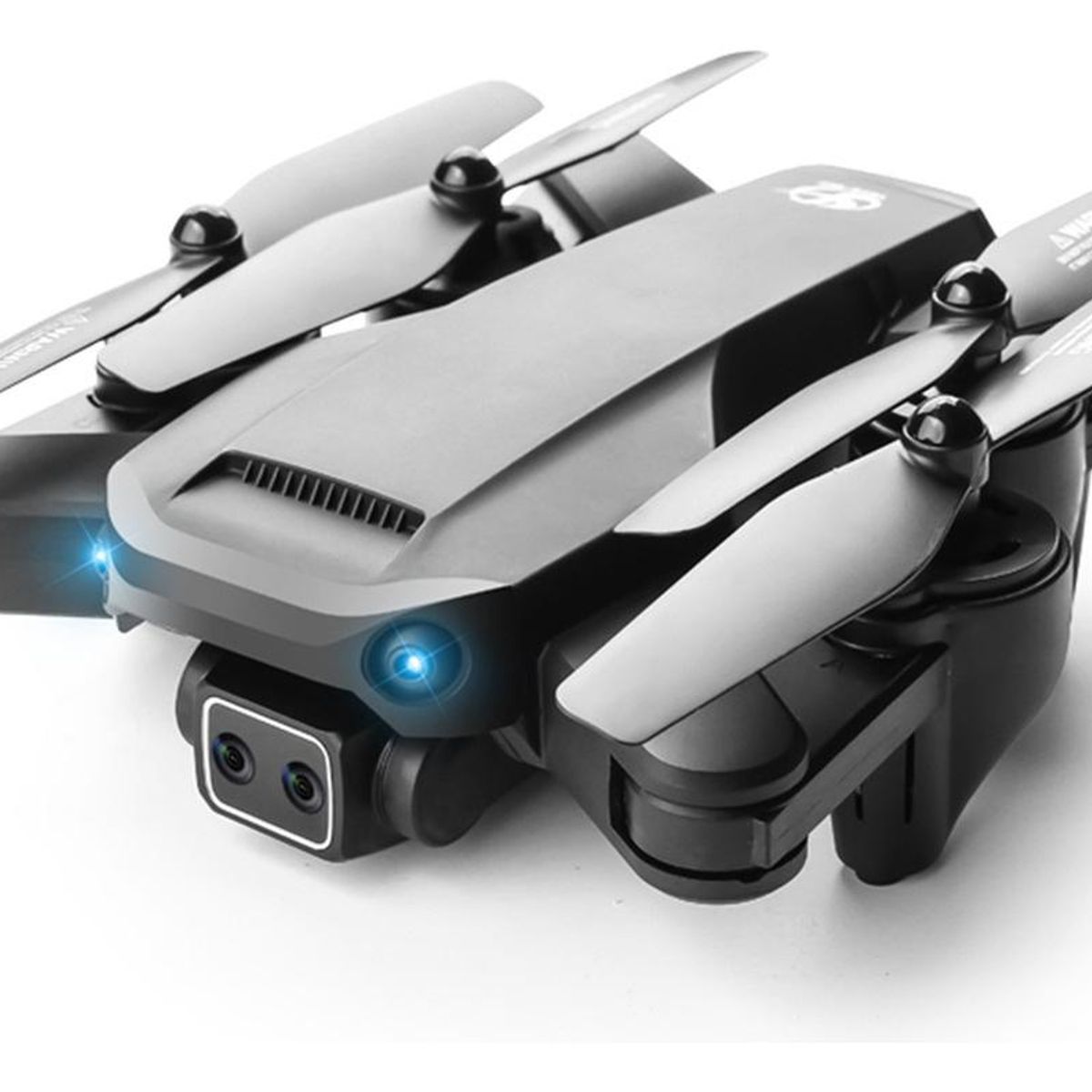 GENERICO - Dron FPV Plegable con Cuatro Cámaras 1080P y Control de Gestos