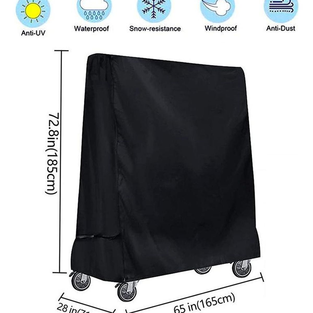 GENERICO - Funda Impermeable para Mesa de Ping Pong - Tela Oxford