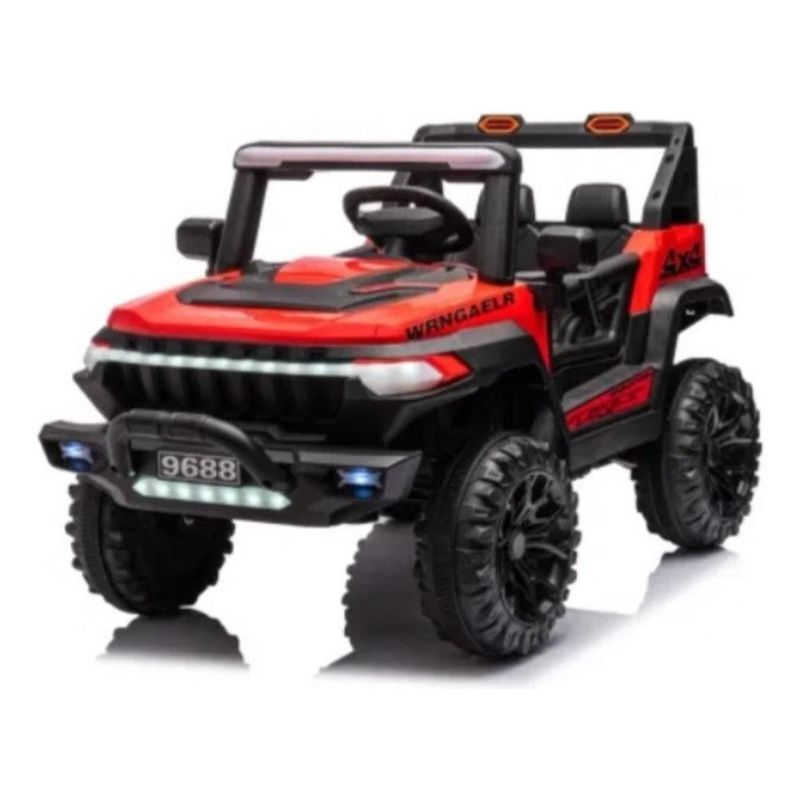 GENERICO - Jeep Eléctrico 12V para Niños con Control Remoto y Cinturón