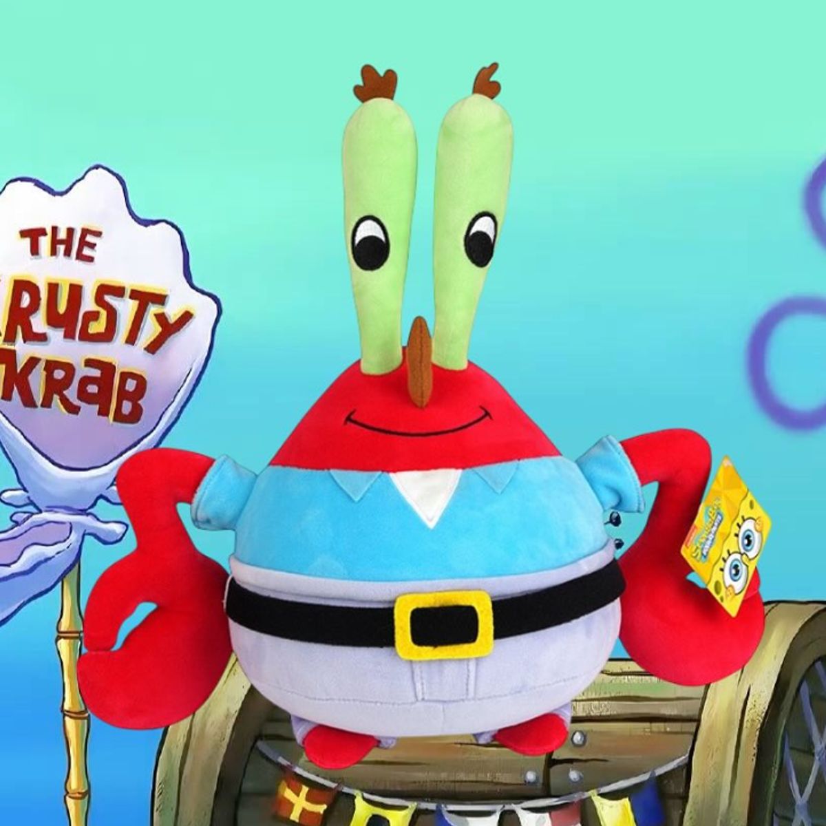 GENERICO - Peluche Don Cangrejo Bob Esponja 38cm