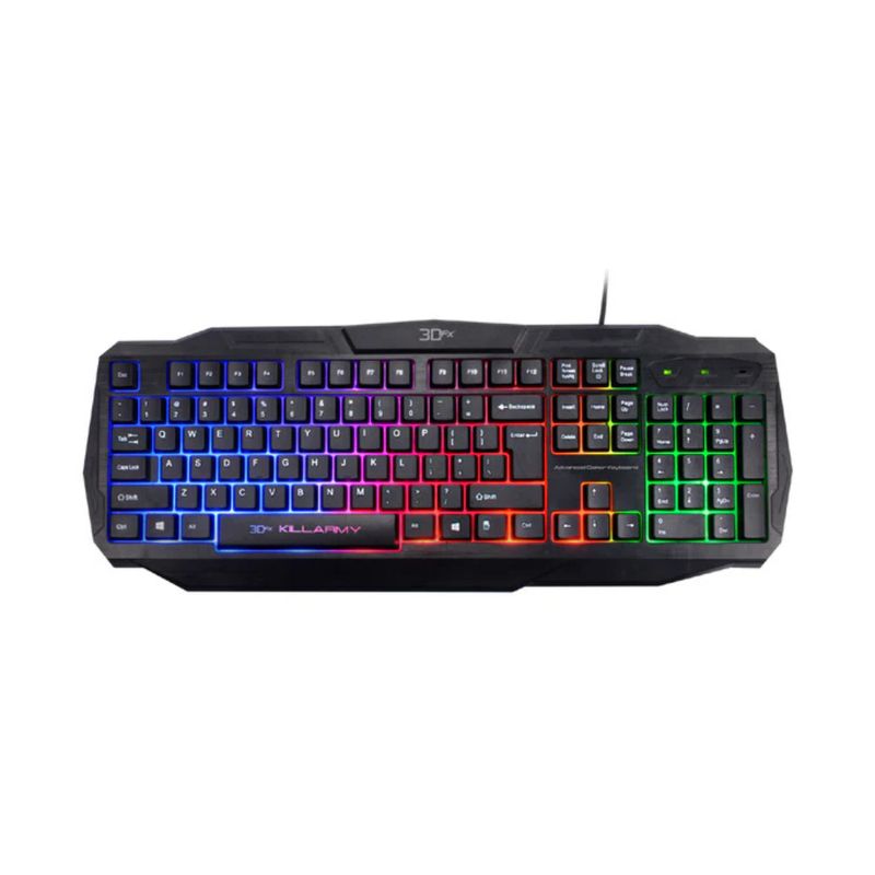 GENERICO - TECLADO PC KILLARMY 3DFX GAMING EXPERIENCE 09072.