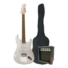 HONDO - PACK GUITARRA ELECTRICA HGP-640 COLOR BLANCO