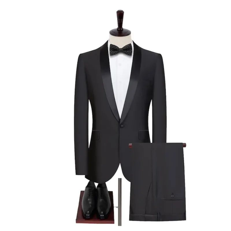 XPRESS RECHARGE - Esmoquin para novio de dos piezas traje de fiesta y cena top venta