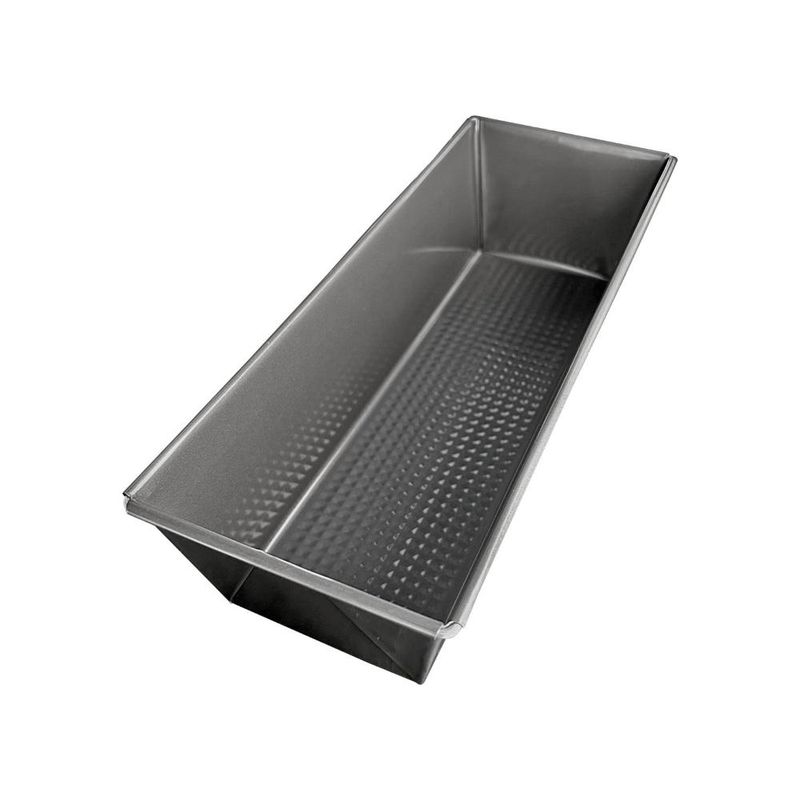 COOK IN - MOLDE RECTANGULAR BUDINERA ANTIADHERENTE 25 X 12 CM - Plateado