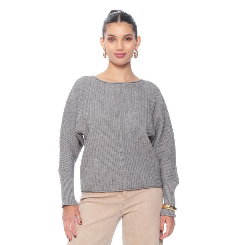 WADOS - SWEATER MANGA LARGA SOLIDO