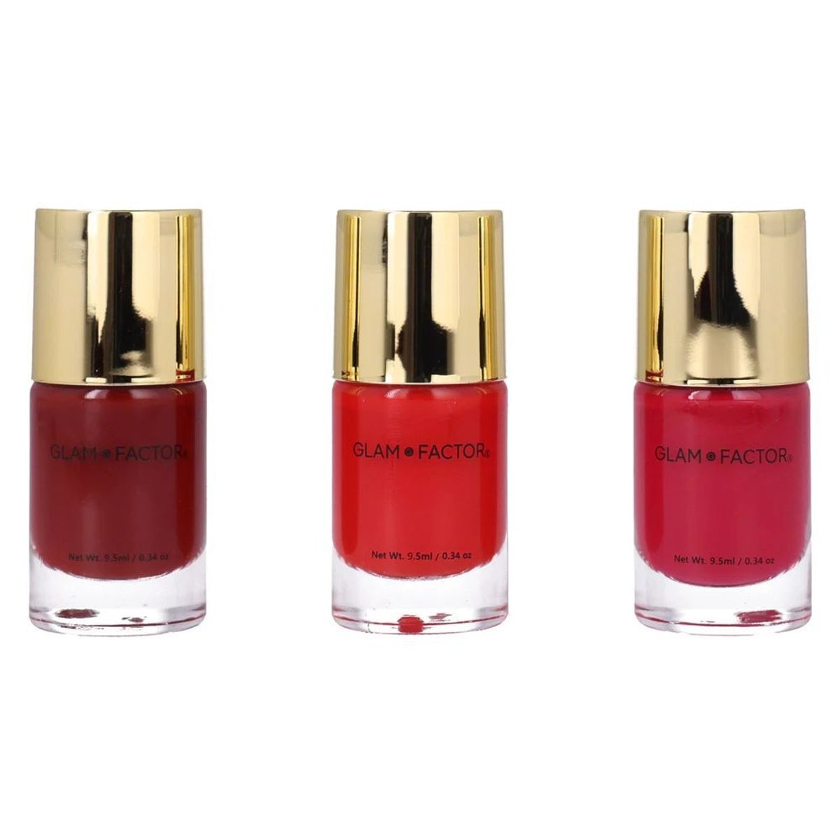 GLAM FACTOR - Set de Esmaltes De Uñas Tradicionales Empowered