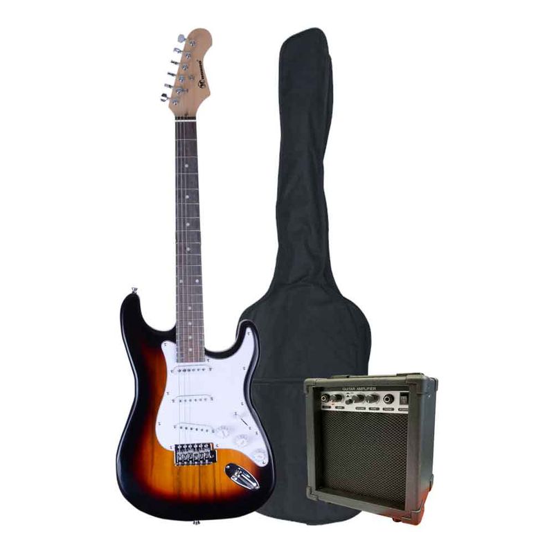HONDO - PACK GUITARRA ELECTRICA HGP-650 COLOR SUNBURST HONDO