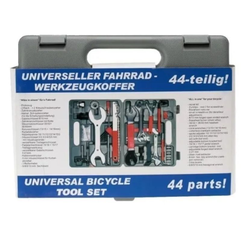 GENERICO - Set 44 Herramientas Reparación Para Bicicleta