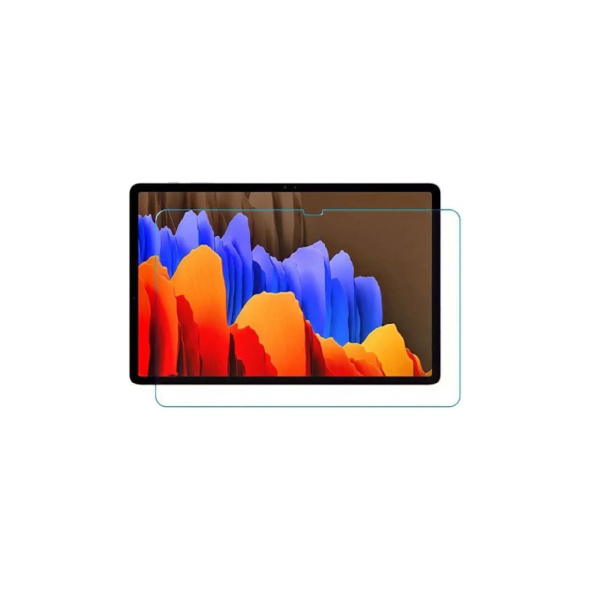 GENERICO - Lamina Mica Vidrio Templado Para Samsung Tab S7 Plus 12.4 Pulgadas