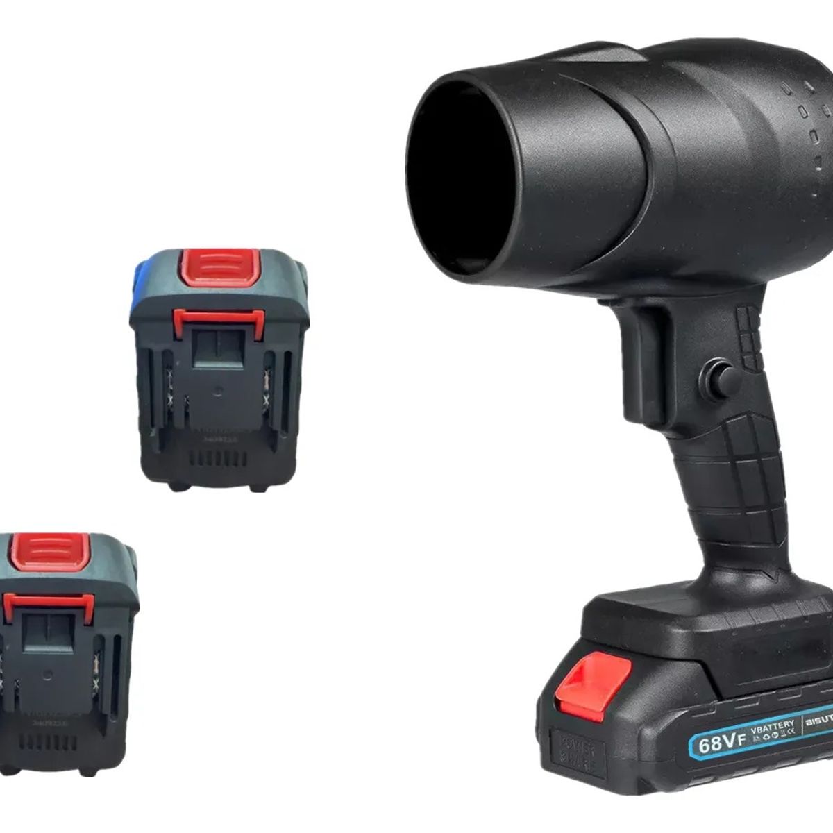 GENERICO - Soplador Profesional De Polvo Turbina Inalámbrico 1050w 68vf