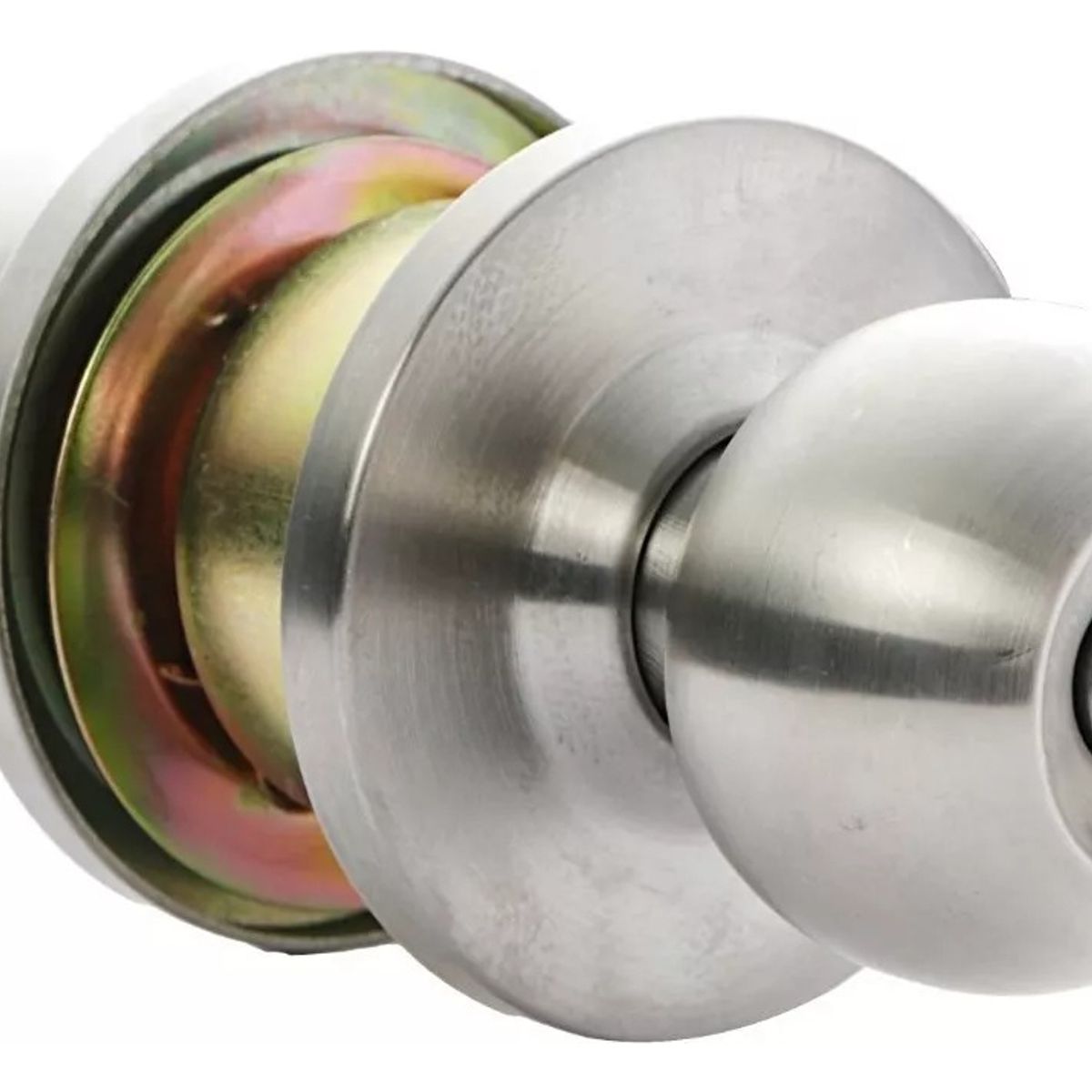 GENERICO - Chapa Pomo Interior Baño-Dormitorio Sin Llave