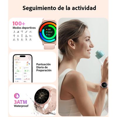 Imagen 2 del producto Smartwatch Sweet Gold Reloj Inteligente Mujer Android-iOS.