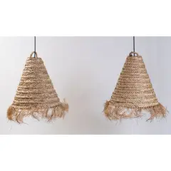 DISEÑO 3 - LAMPARA DOBLE COLGAR 2 RUCA GRANDE
