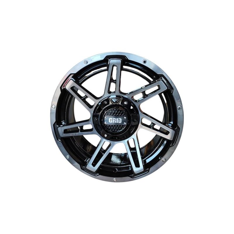 GENERICO - Juego de Llantas 17x8 6x1397 Et0 bmf+black 1514
