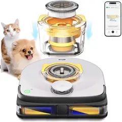 OEM - Ubpet V10 Robot aspirador para pelo de mascotas 22000pa succion