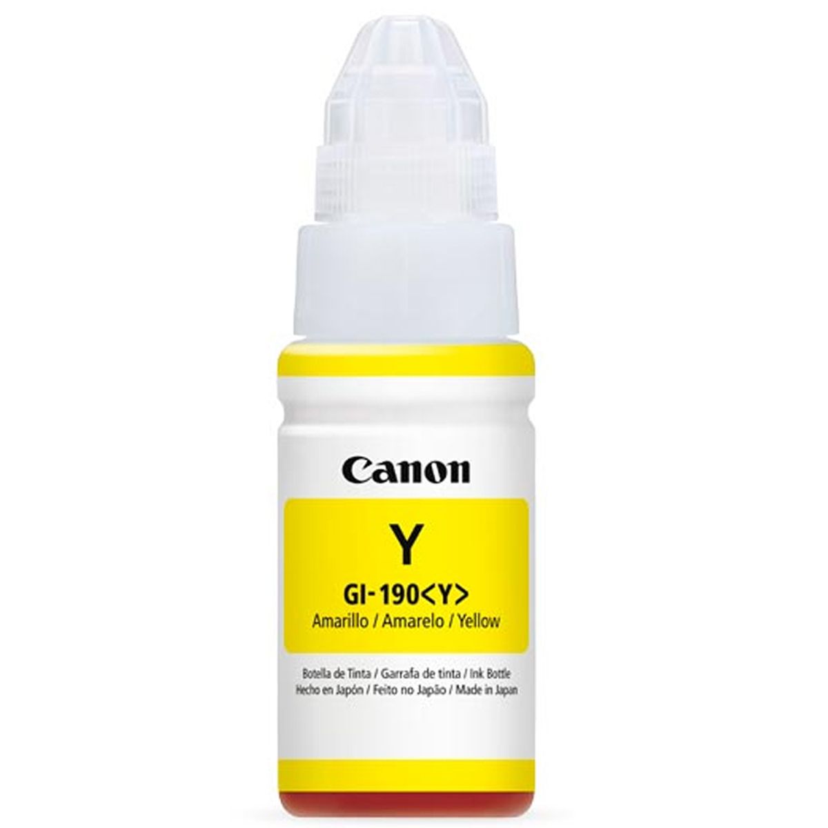 CANON - TINTA CANON Gi-190 YELLOW, 70 ML