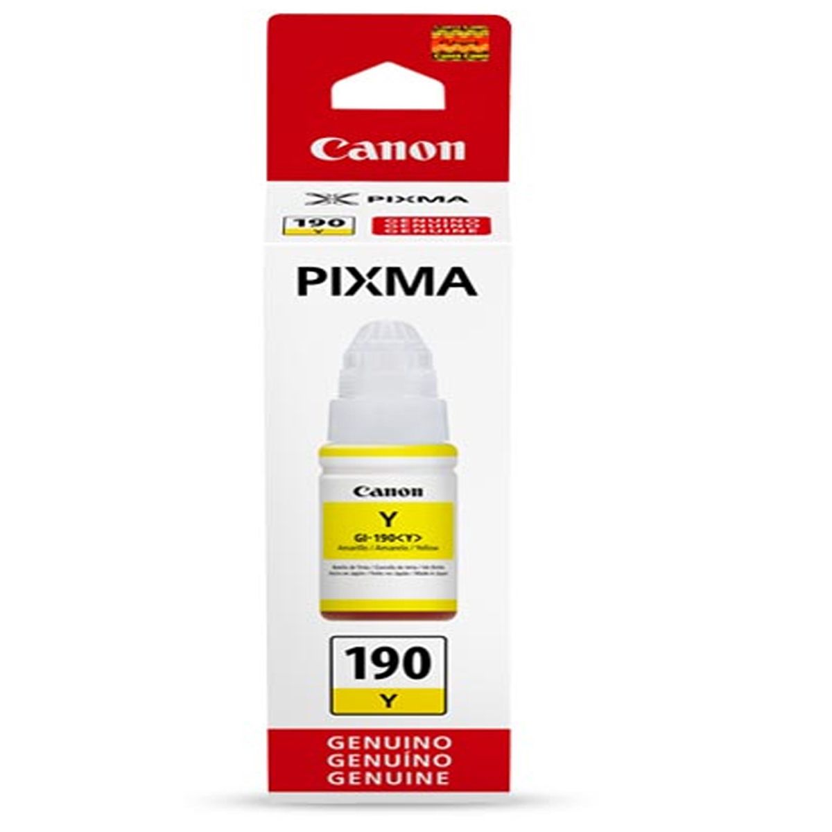 CANON - TINTA CANON Gi-190 YELLOW, 70 ML