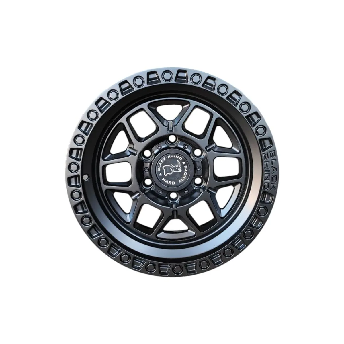 GENERICO - Juego de Llantas 16x8 6x1397 Et0 matt black 1742