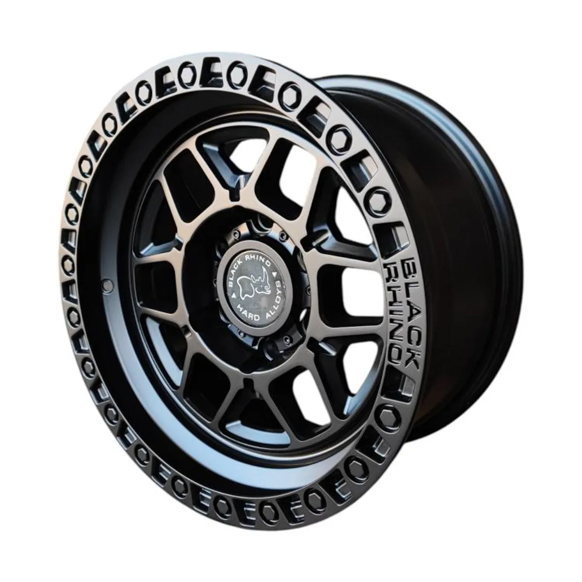 GENERICO - Juego de Llantas 16x8 6x1397 Et0 matt black 1742