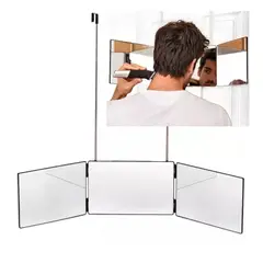 MOVI - Espejo Triple para Barbería o Maquillaje 3 Caras.