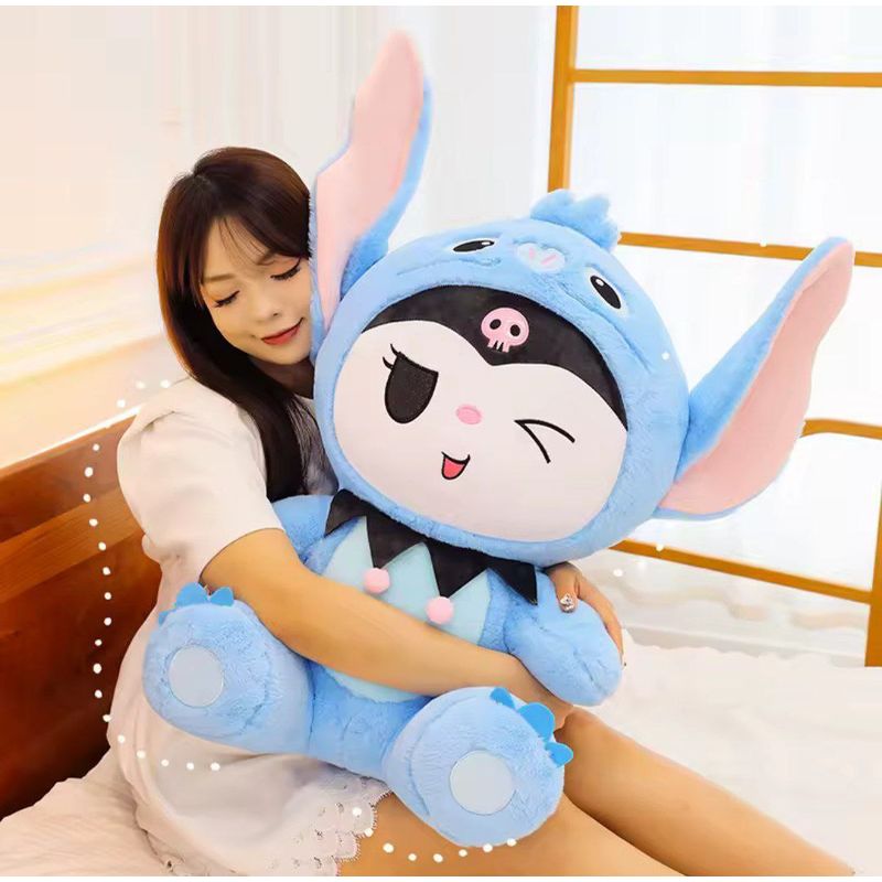 TOPSOC - Peluche Kuromi Hello Kitty Stitch 50 Cm