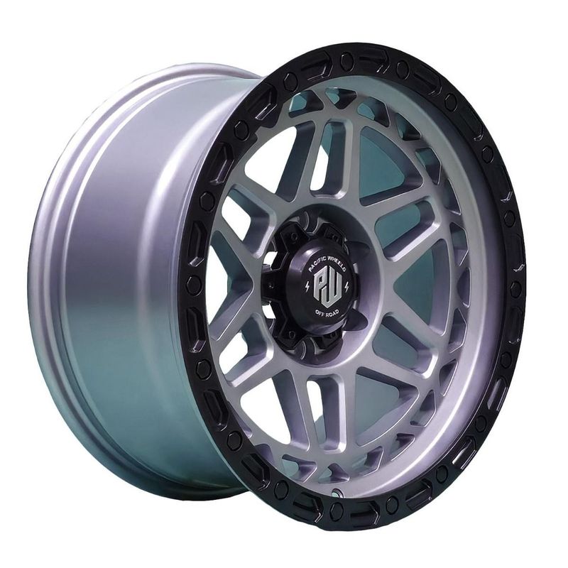 GENERICO - SET X 4 llantas 18x9 6X139 Et0 BEAST MA-LMB-BR