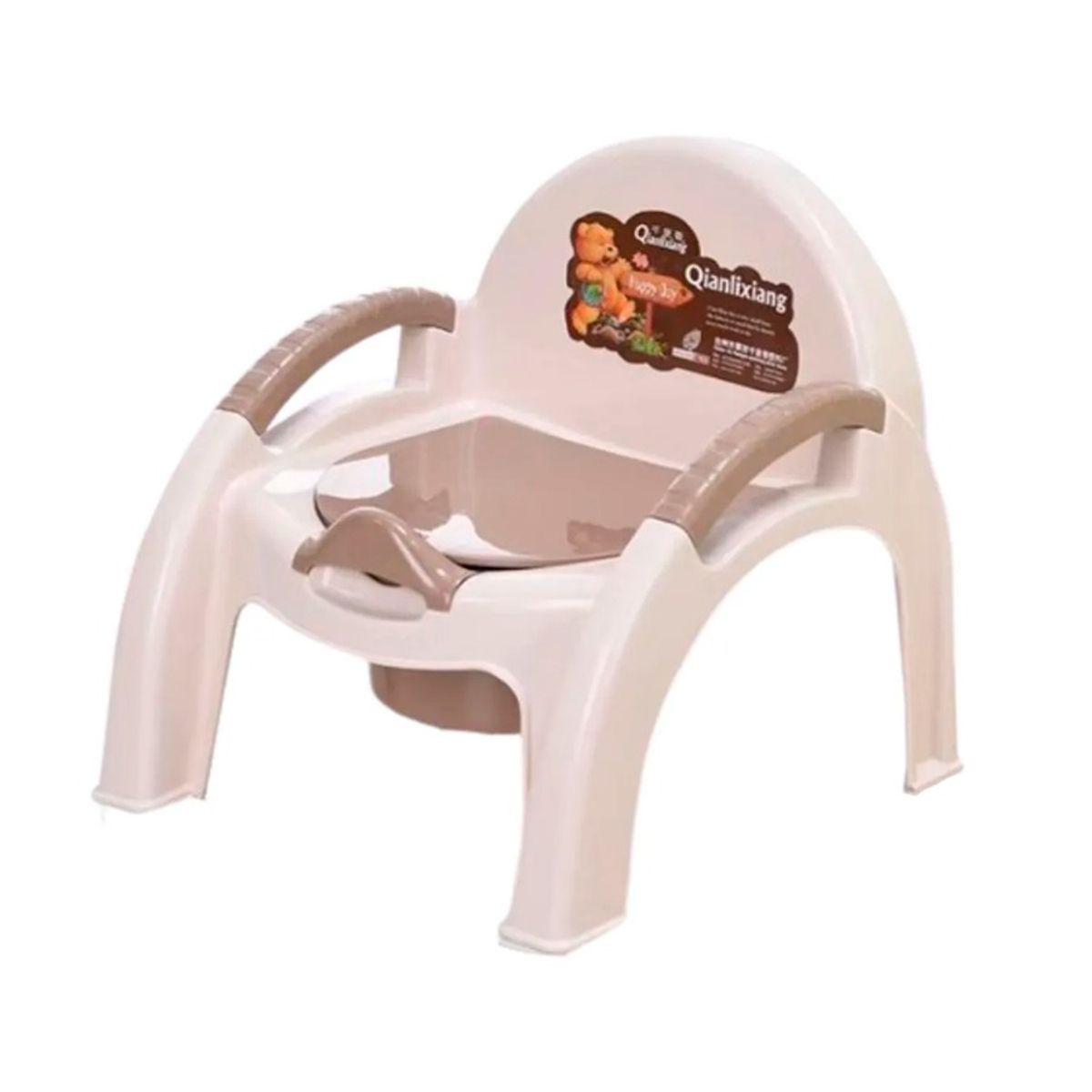 GENERICO - Silla Pélela De Plástico Portátil Con Espaldar Para Bebé