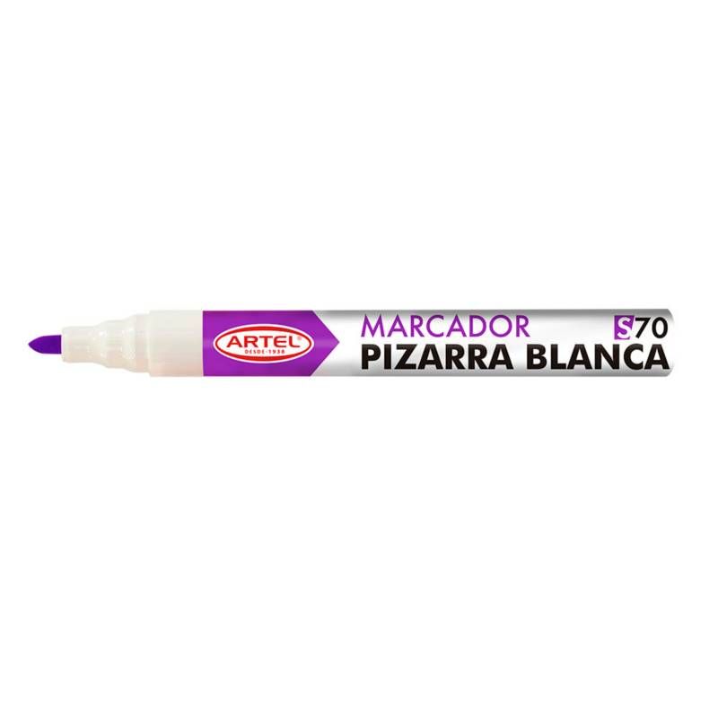 ARTEL - Marcador Pizarra S70 Punta Redonda Morado Artel