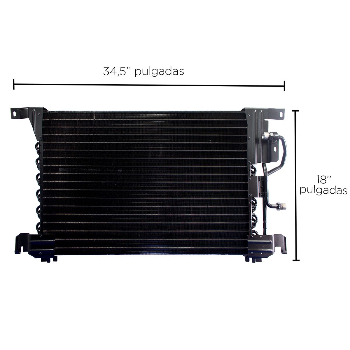 AMERICAN AIR - Condensador De Ac para Mercedes Benz Actros.