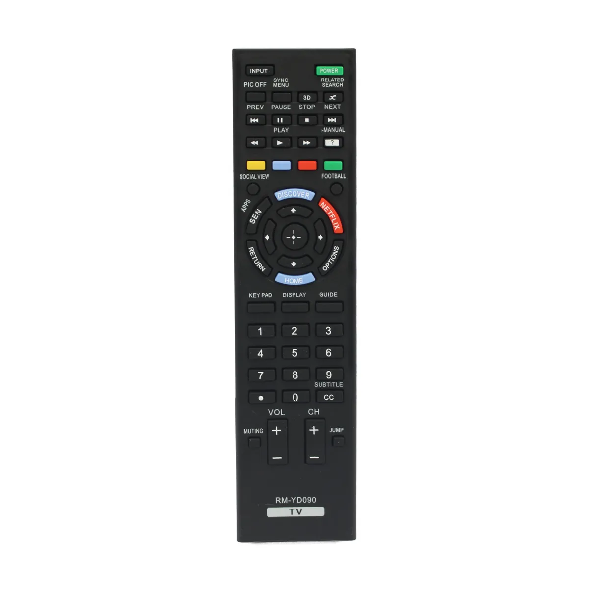 TECNOLAB - CONTROL REMOTO  COMPATIBLE  CON SONY SMART TV
