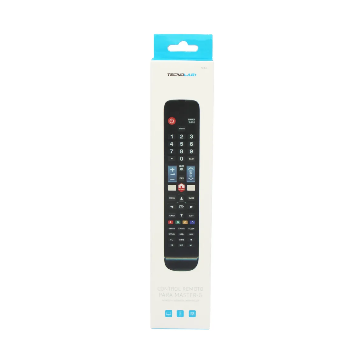 TECNOLAB - CONTROL REMOTO  COMPATIBLE  CON SONYLGSAMSUNG Y MASTERG SMART TV