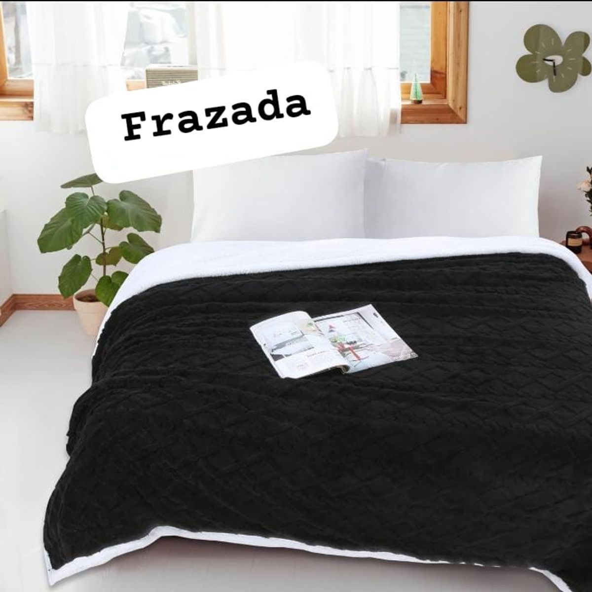 GENERICO - frazadas texturizadas con chiporro