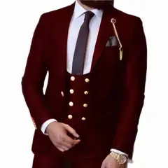 XPRESS RECHARGE - Esmoquin de boda Ajustado Traje de Novio Formales