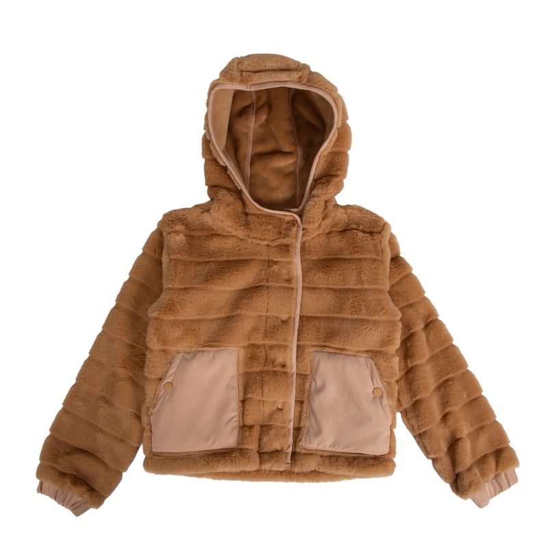PILLIN - Chaqueta Niña Beige Pillin PVB833-25BEI  - Blanco.