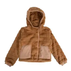 PILLIN - Chaqueta Niña Beige PVB833-25BEI - Blanco.