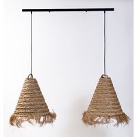 Lámpara de colgar doble ruca chica