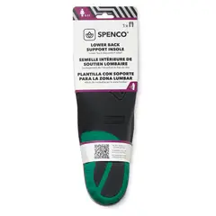 SPENCO - PLANTILLA SOPORTE ESPALDA MUJER TALLA 35-41 RECORTABLE