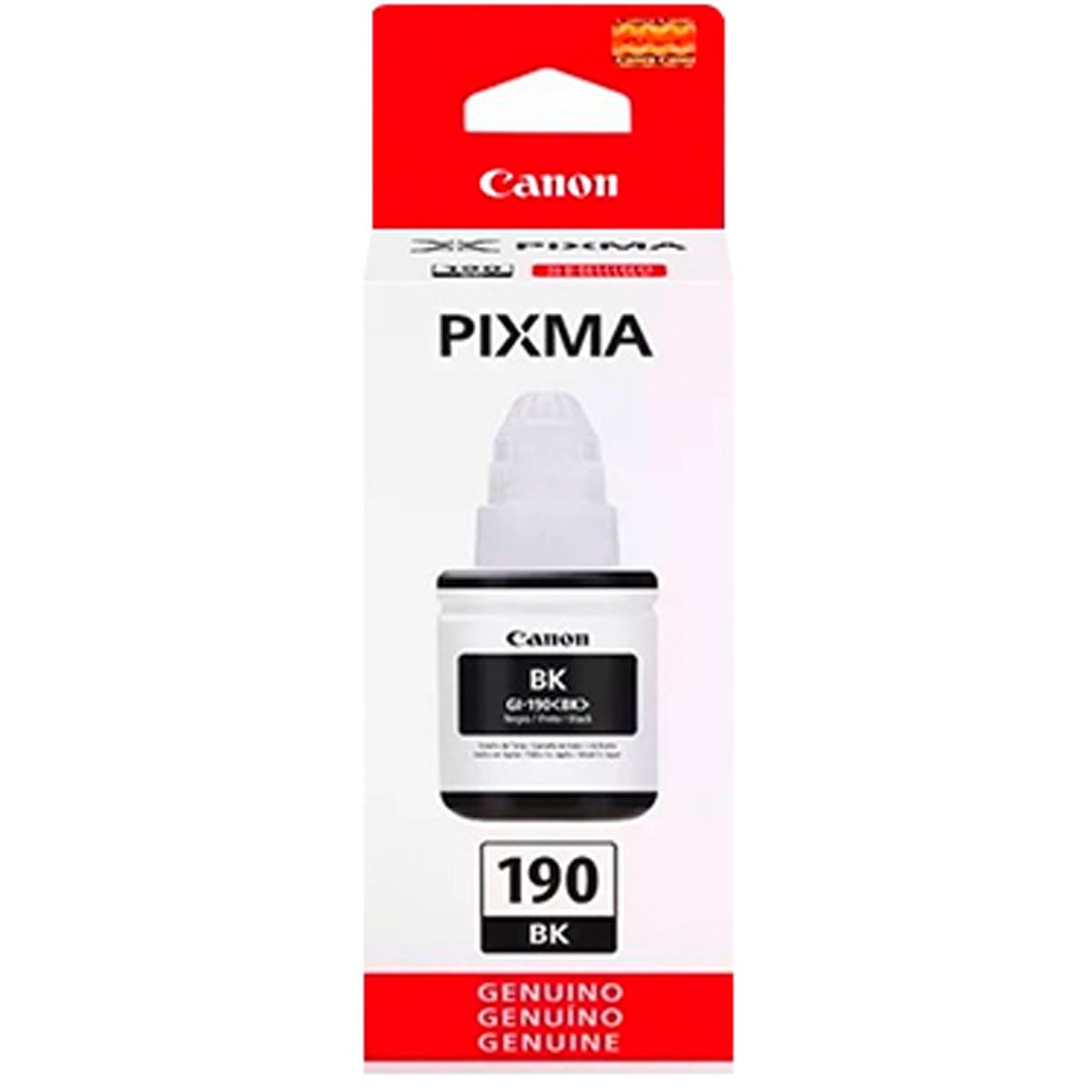 CANON - TINTA CANON Gi-190 NEGRA, 135 ML.