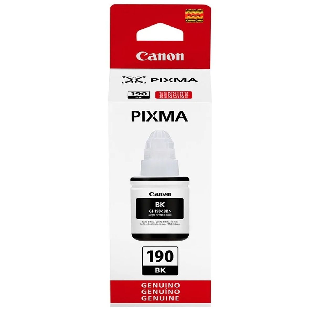 CANON - TINTA CANON Gi-190 NEGRA, 135 ML.